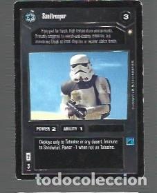 Coleccionismo cromos antiguos: CROMO - STAR WARS - N&ordm; 23 - SANDTROOPER 3 - Foto 1