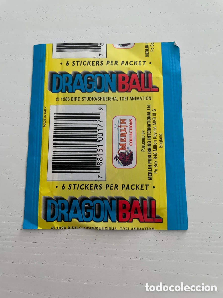 Coleccionismo cromos antiguos: Sobre de cromos sin abrir DRAGON BALL - Foto 2