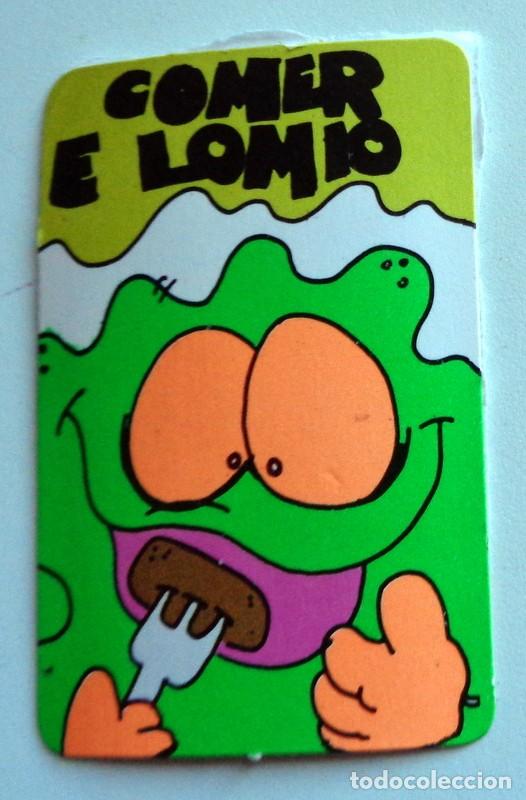 Coleccionismo Cromos antiguos: CROMO CROMITO ANTIGUO A&Ntilde;OS 90 - COMER E LOMIO - PASTELITOS PHOSKITOS -