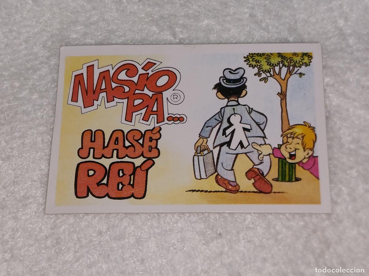 Coleccionismo Cromos antiguos: PANRICO BIMBOCAO : ANTIGUO CROMO N&ordm; 35 N&ordm; NASIO PA HASE REIR - CAMISETA MAGICA SIN PEGAR A&Ntilde;OS 90