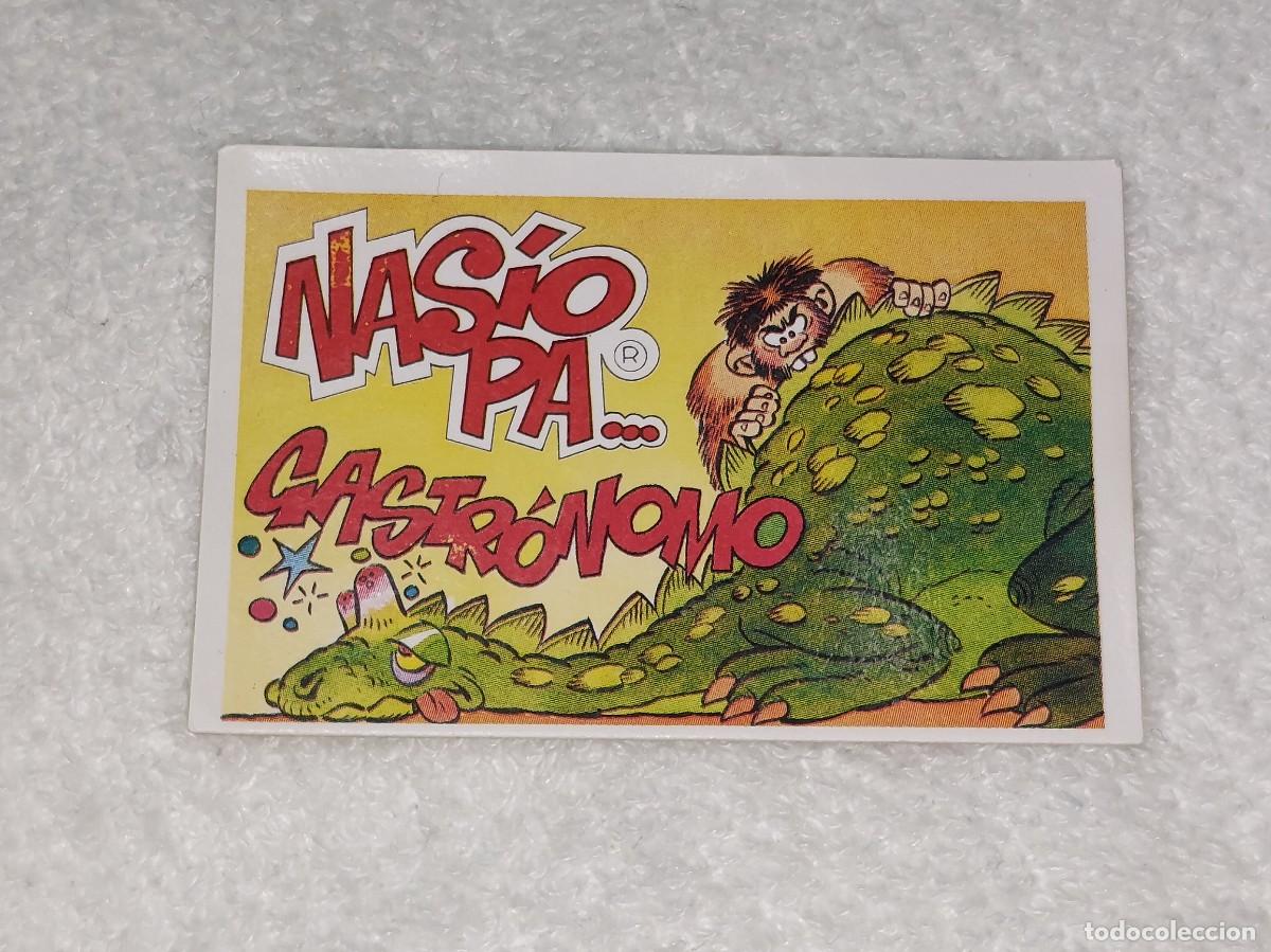 Coleccionismo Cromos antiguos: PANRICO BIMBOCAO : ANTIGUO CROMO N&ordm; 6 NASIO PA GASTRONOMO - CAMISETA MAGICA SIN PEGAR A&Ntilde;OS 90