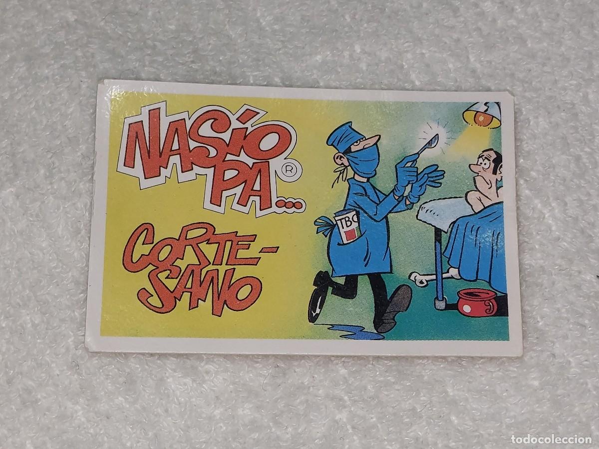 Coleccionismo Cromos antiguos: PANRICO BIMBOCAO : ANTIGUO CROMO N&ordm; 11 NASIO PA CORTESANO - CAMISETA MAGICA SIN PEGAR A&Ntilde;OS 90