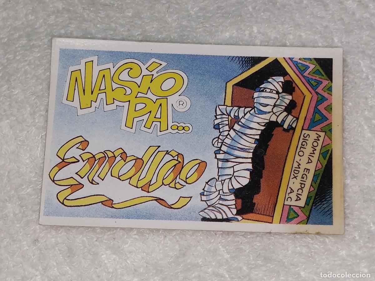 Coleccionismo Cromos antiguos: PANRICO BIMBOCAO : ANTIGUO CROMO N&ordm; 13 NASIO PA ENROLLAO - CAMISETA MAGICA SIN PEGAR A&Ntilde;OS 90