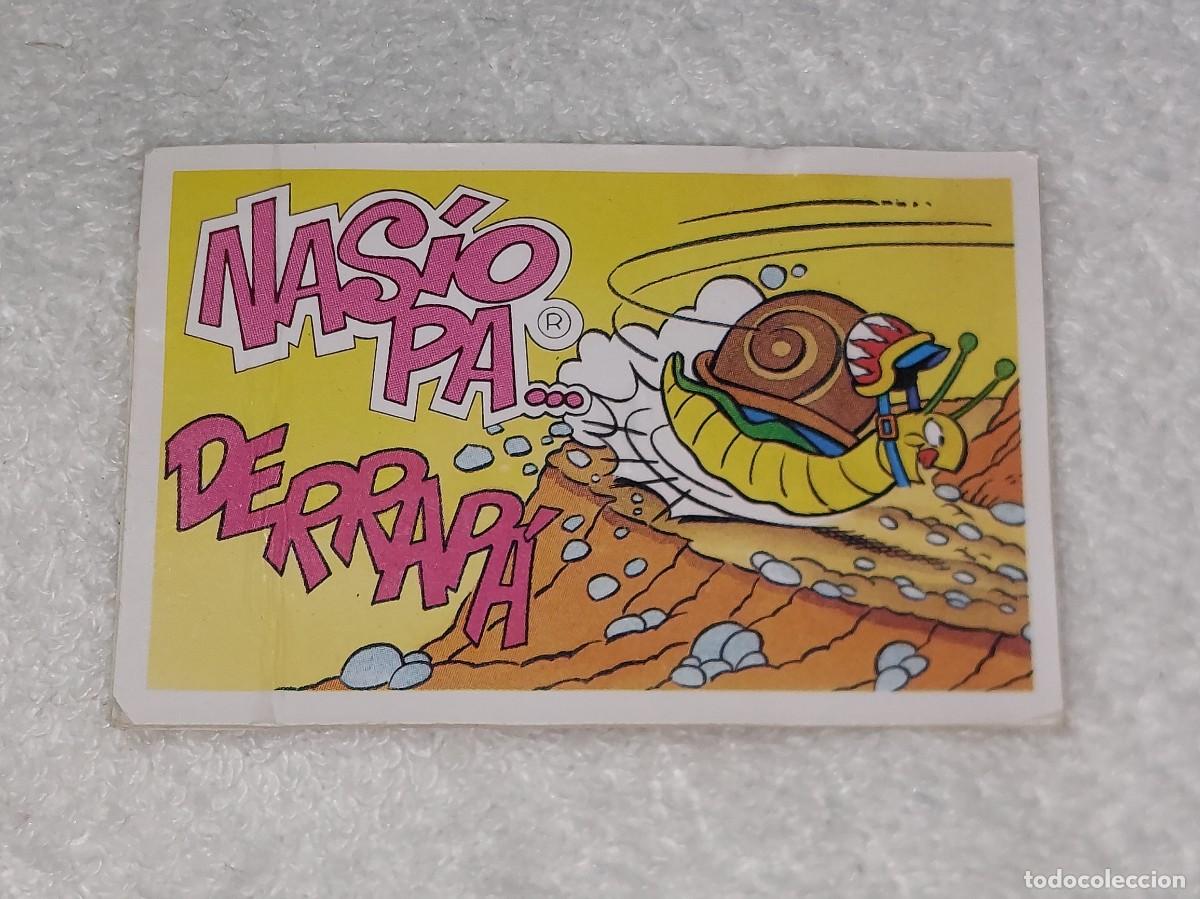 Coleccionismo Cromos antiguos: PANRICO BIMBOCAO : ANTIGUO CROMO N&ordm; 10 NASIO PA DERRAPA - CAMISETA MAGICA SIN PEGAR A&Ntilde;OS 90