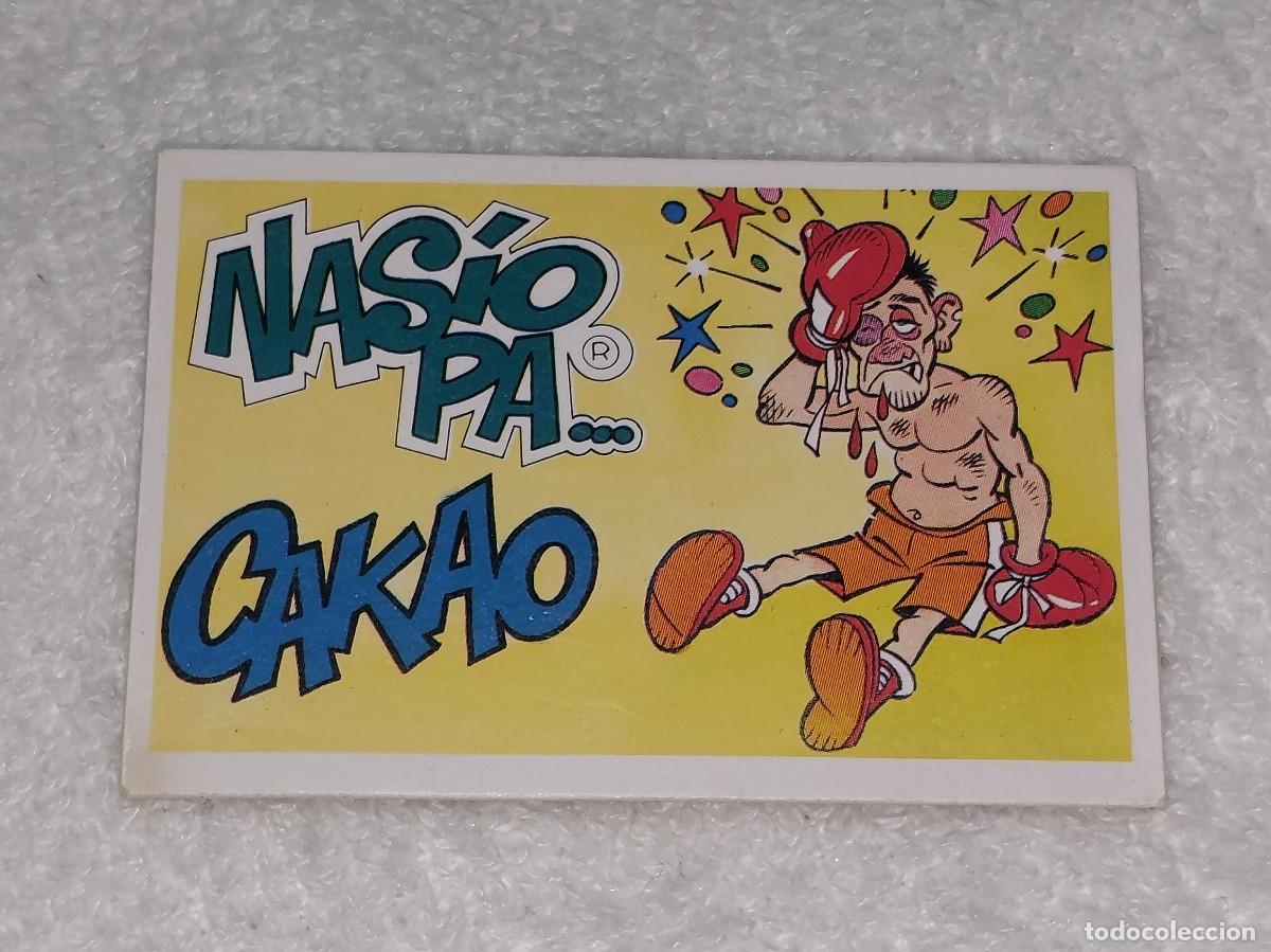 Coleccionismo Cromos antiguos: PANRICO BIMBOCAO : ANTIGUO CROMO N&ordm; 30 NASIO PA CAKAO - CAMISETA MAGICA SIN PEGAR A&Ntilde;OS 90
