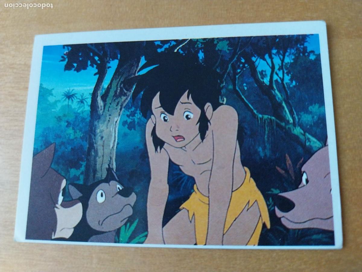 Coleccionismo Cromos antiguos: LIBRO DE LA SELVA ED PACOSA 1990 CROMO 120 * SIN PEGAR NUNCA ORIGINAL