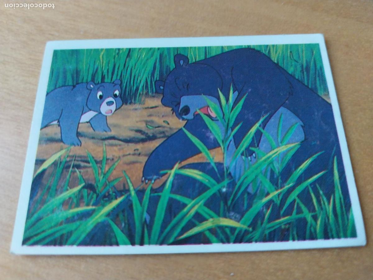 Coleccionismo Cromos antiguos: LIBRO DE LA SELVA ED PACOSA 1990 CROMO 125 SIN PEGAR NUNCA ORIGINAL