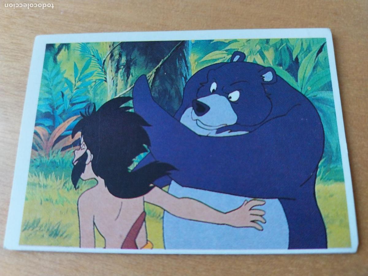 Coleccionismo Cromos antiguos: LIBRO DE LA SELVA ED PACOSA 1990 CROMO 126 SIN PEGAR NUNCA ORIGINAL