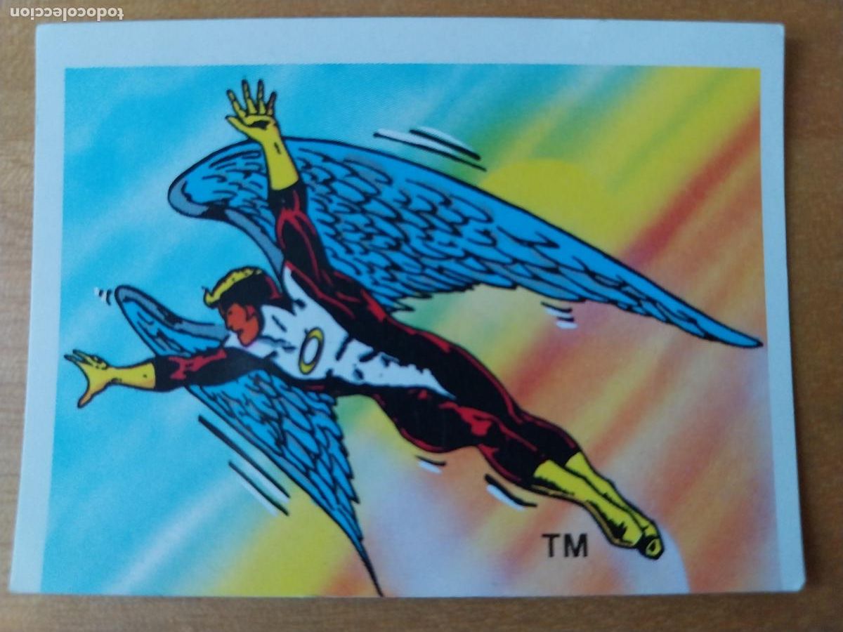 Coleccionismo Cromos antiguos: ANGEL SUPER HEROES MARVEL 1989 SUPER FESTIVAL ED ESTE CROMO 71 &ne; SIN PEGAR NUNCA ORIGINAL