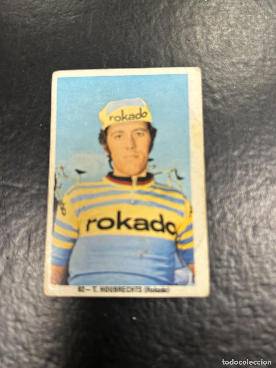 Coleccionismo cromos antiguos: ciclismo 92 t. houbrechts no pegado