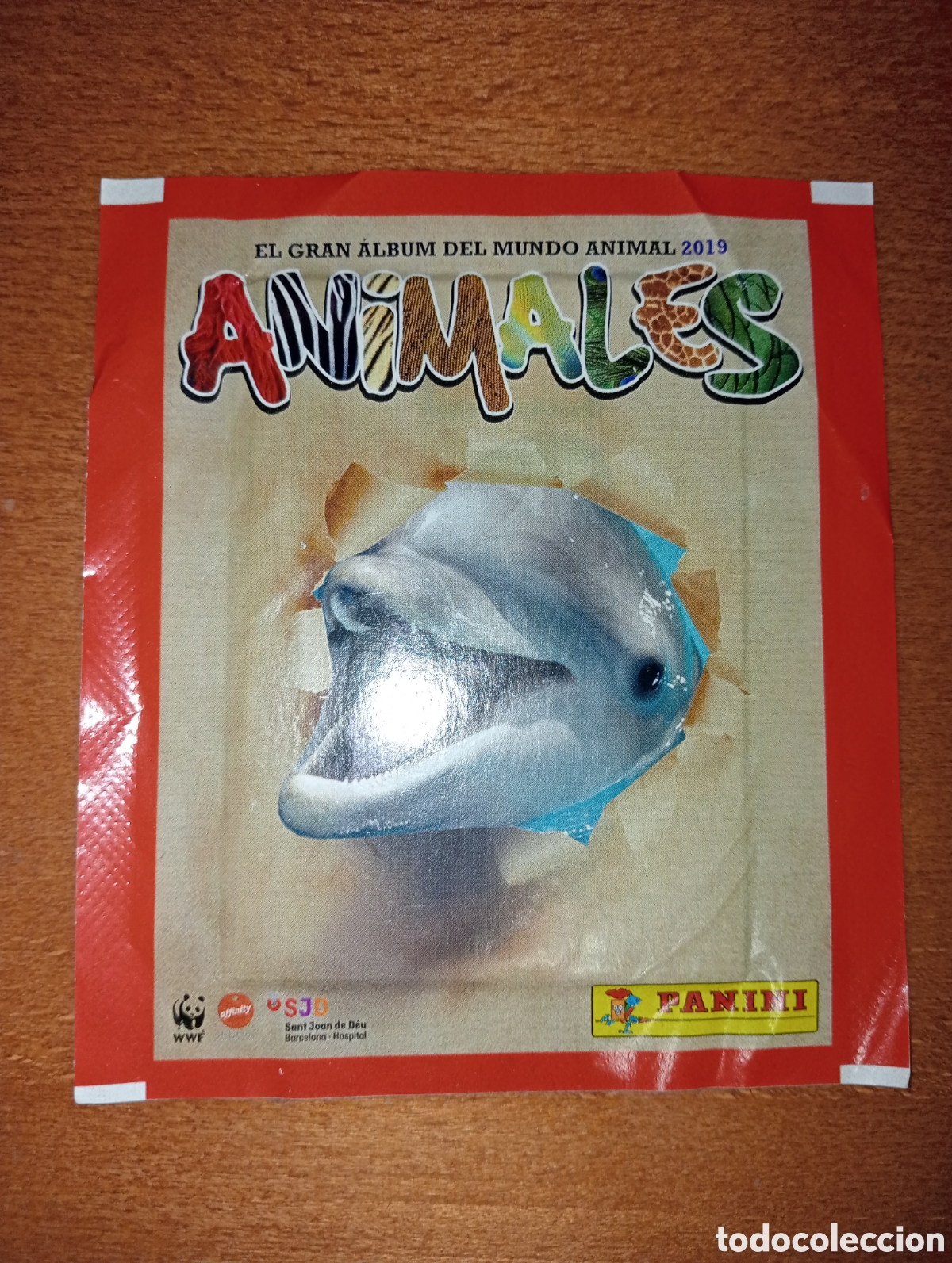 Coleccionismo cromos antiguos: Sobre sin abrir ANIMALES Panini - Foto 1