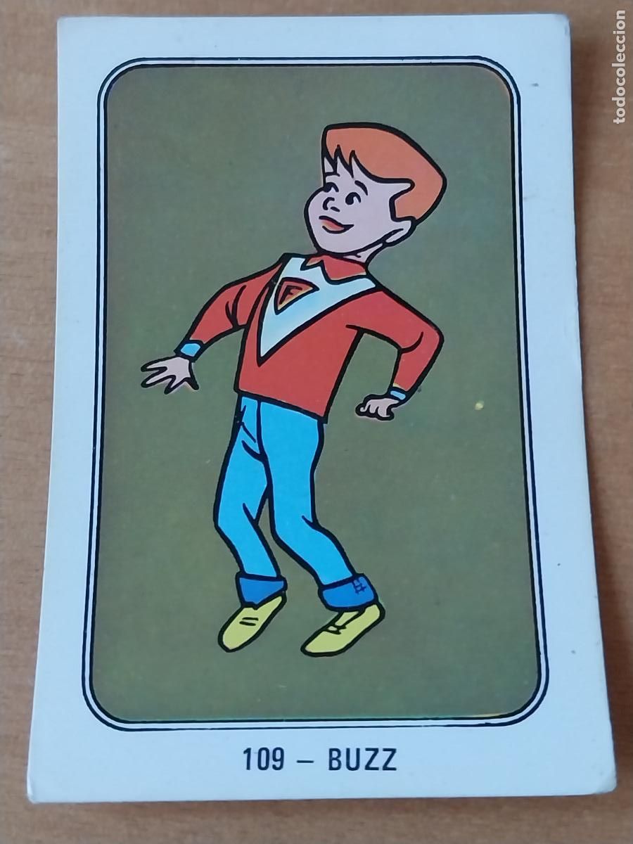 Coleccionismo Cromos antiguos: BUZZ FESTIVAL HANNA BARBERA 1971 CROMO &ne; 109 #&ne;# SIN PEGAR NUNCA ORIGINAL