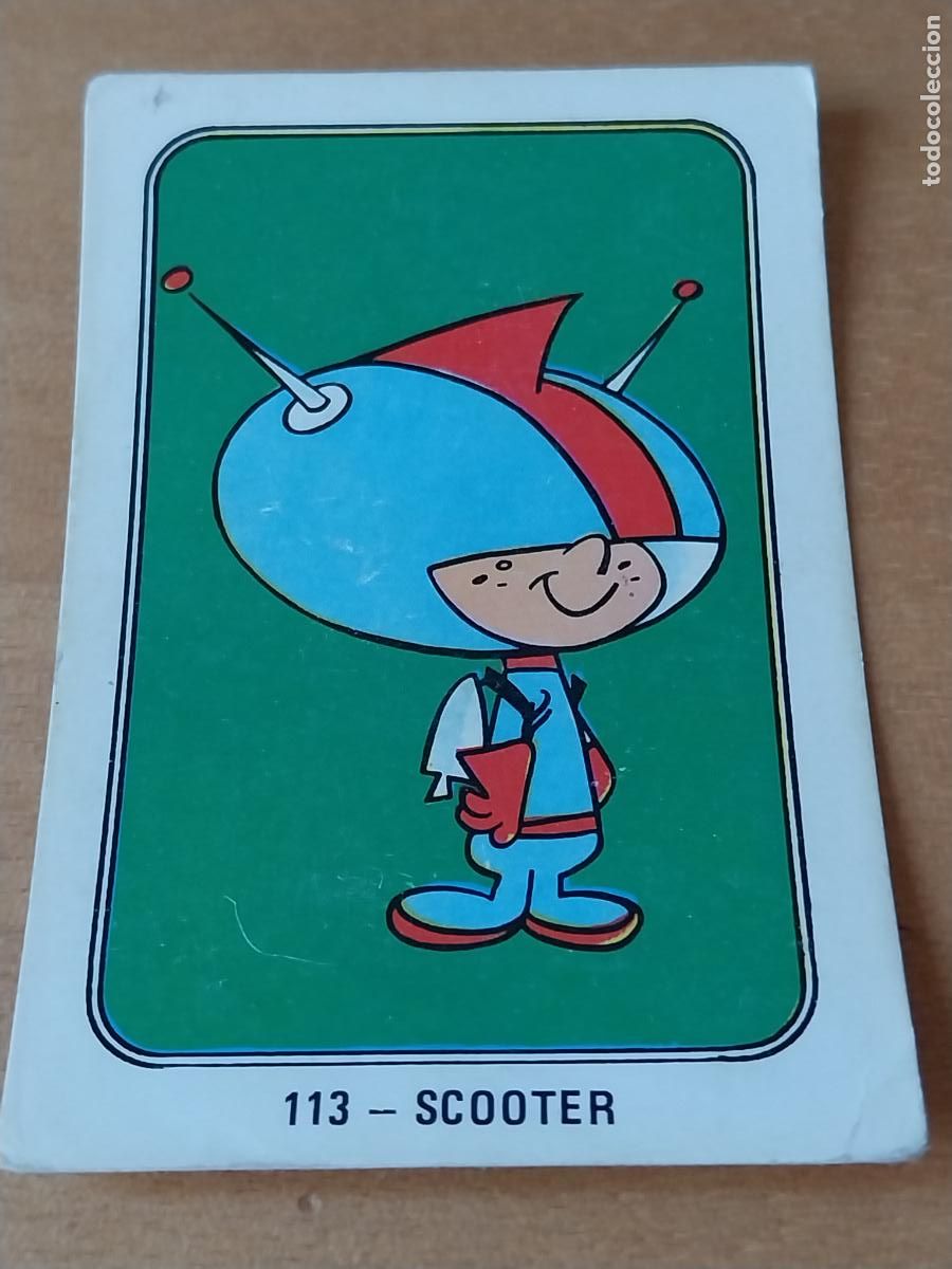 Coleccionismo Cromos antiguos: SCOOTER FESTIVAL HANNA BARBERA 1971 CROMO &ne; 113 #&ne;&ne;&ne;# SIN PEGAR NUNCA ORIGINAL