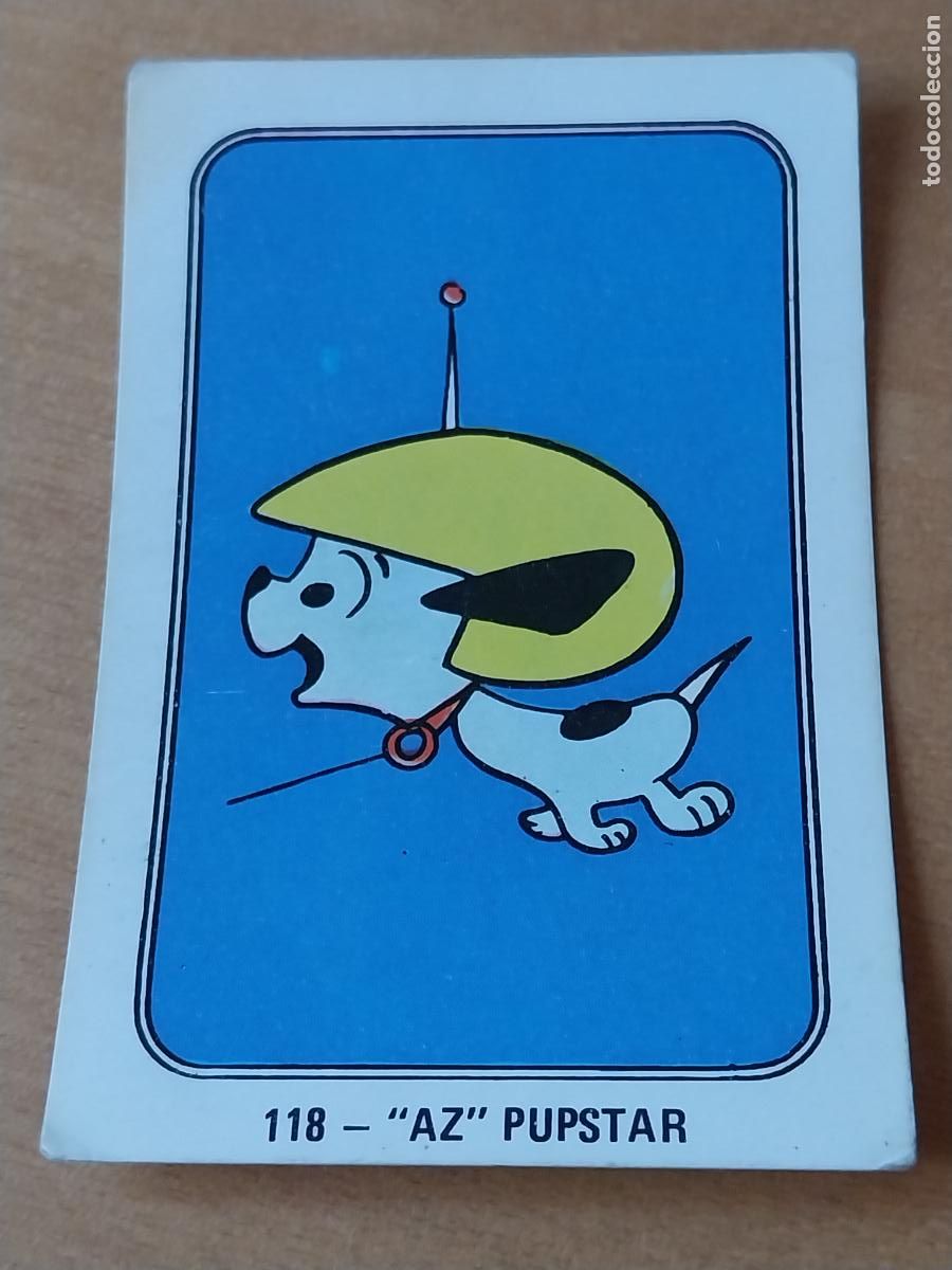 Coleccionismo Cromos antiguos: AZ PUPSTAR FESTIVAL HANNA BARBERA 1971 CROMO &ne; 118 #&ne;&ne;&ne;&ne;# SIN PEGAR NUNCA ORIGINAL