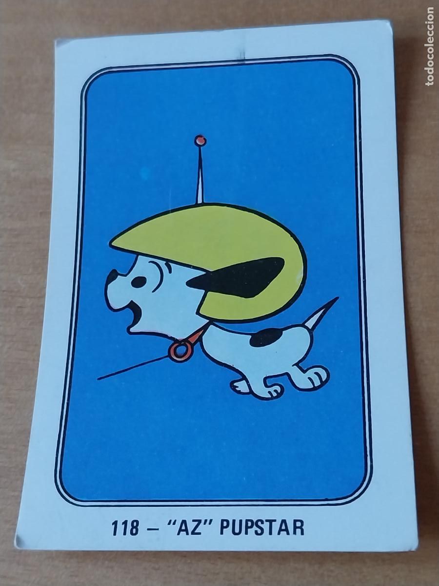 Coleccionismo Cromos antiguos: AZ PUPSTAR FESTIVAL HANNA BARBERA 1971 CROMO &ne; 118 #&ne;&ne;&ne;# SIN PEGAR NUNCA ORIGINAL