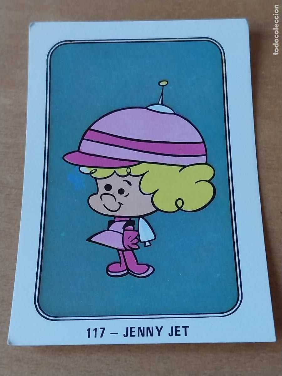 Coleccionismo Cromos antiguos: JENNY JET FESTIVAL HANNA BARBERA 1971 CROMO &ne; 117 #&ne;&ne;# SIN PEGAR NUNCA ORIGINAL