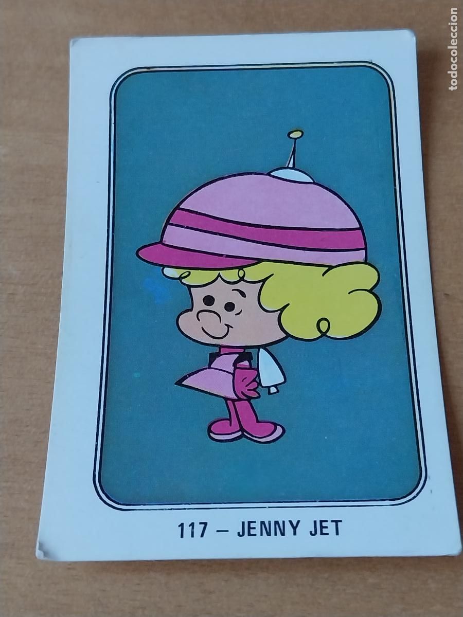 Coleccionismo Cromos antiguos: JENNY JET FESTIVAL HANNA BARBERA 1971 CROMO &ne; 117 #&ne;# SIN PEGAR NUNCA ORIGINAL