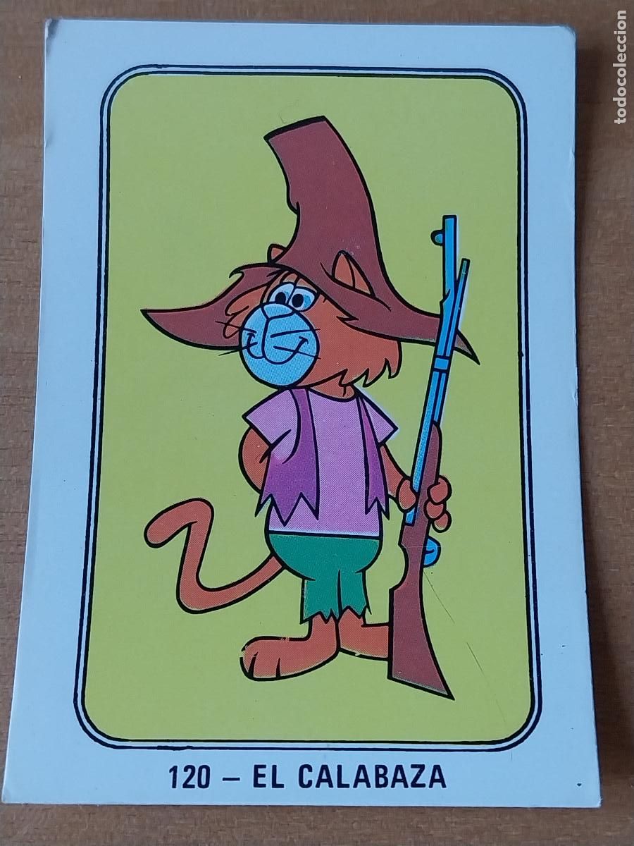 Coleccionismo Cromos antiguos: CALABAZA FESTIVAL HANNA BARBERA 1971 CROMO &ne; 120 #&ne;&ne;# SIN PEGAR NUNCA ORIGINAL