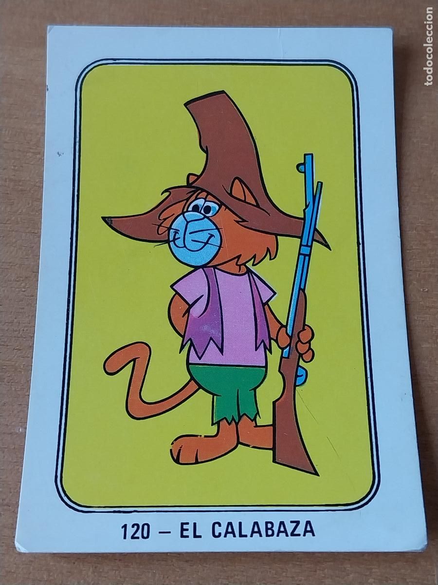 Coleccionismo Cromos antiguos: CALABAZA FESTIVAL HANNA BARBERA 1971 CROMO &ne; 120 #&ne;# SIN PEGAR NUNCA ORIGINAL