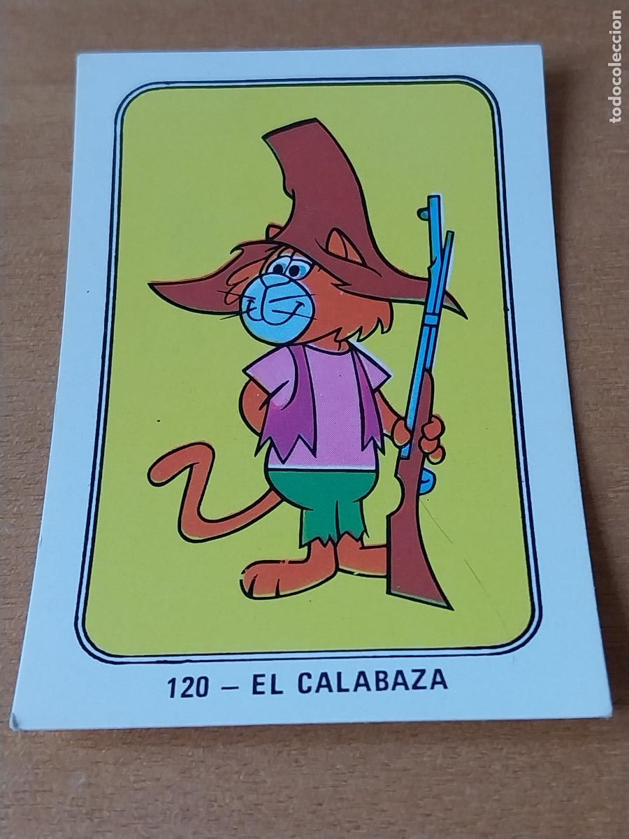 Coleccionismo Cromos antiguos: CALABAZA FESTIVAL HANNA BARBERA 1971 CROMO &ne; 120 ## SIN PEGAR NUNCA ORIGINAL