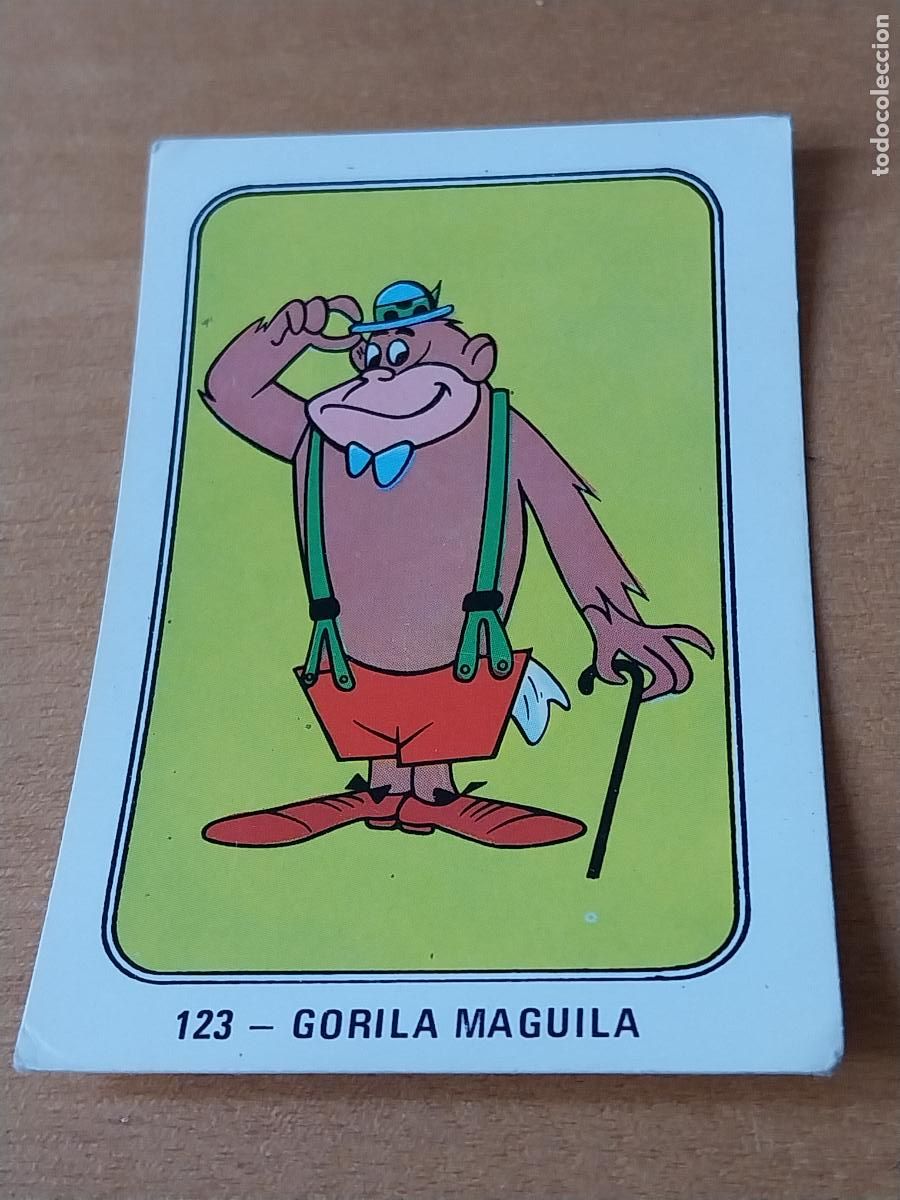 Coleccionismo Cromos antiguos: GORILA MAGUILAFESTIVAL HANNA BARBERA 1971 CROMO &ne; 123 ###### SIN PEGAR NUNCA ORIGINAL