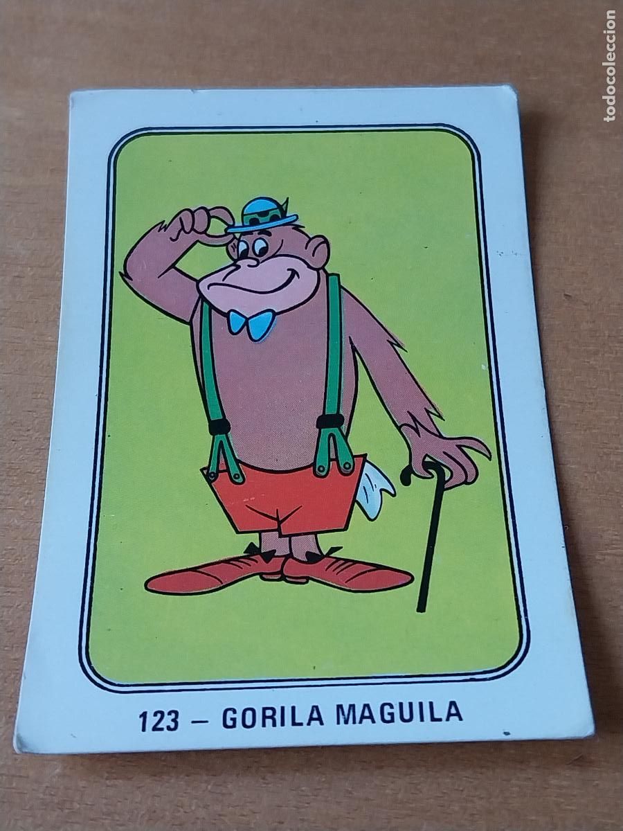 Coleccionismo Cromos antiguos: GORILA MAGUILAFESTIVAL HANNA BARBERA 1971 CROMO &ne; 123 ##### SIN PEGAR NUNCA ORIGINAL