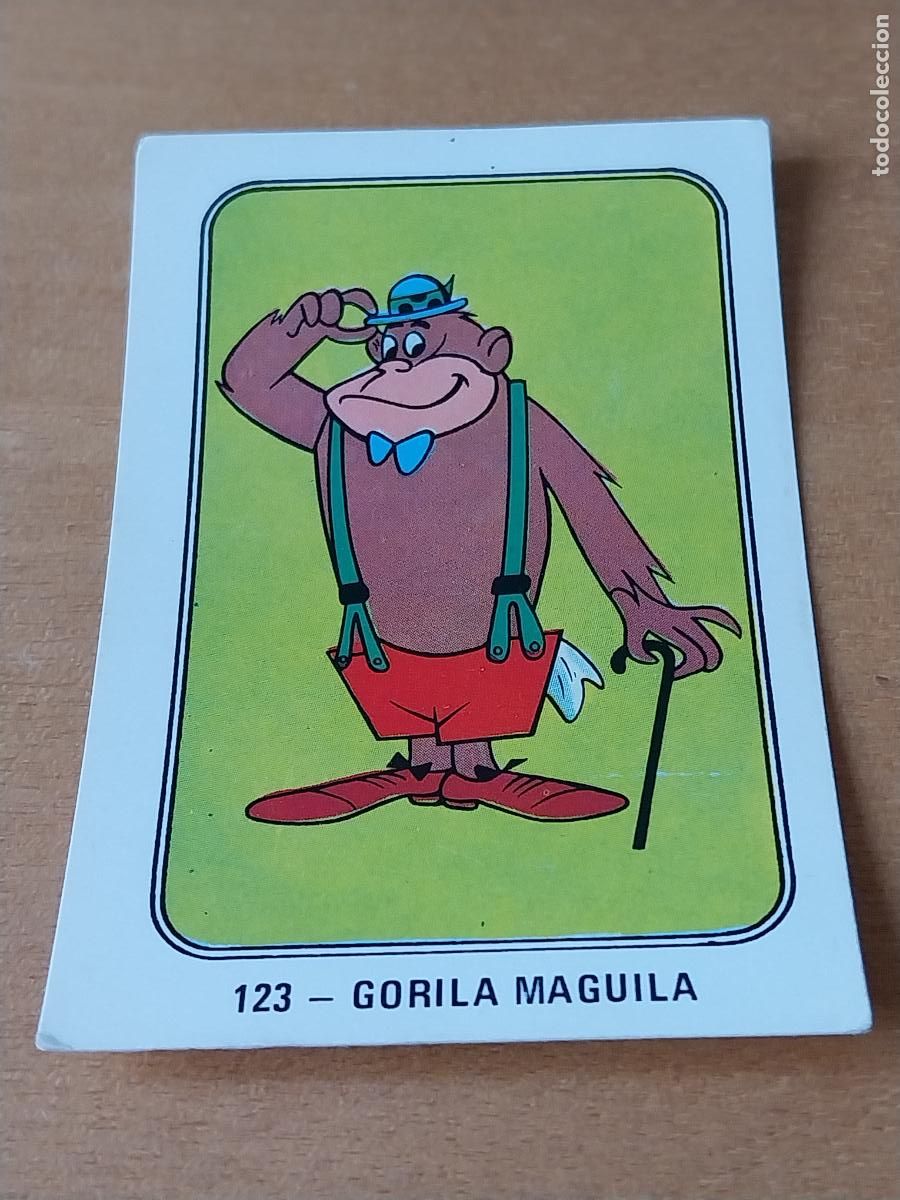 Coleccionismo Cromos antiguos: GORILA MAGUILAFESTIVAL HANNA BARBERA 1971 CROMO &ne; 123 ### SIN PEGAR NUNCA ORIGINAL
