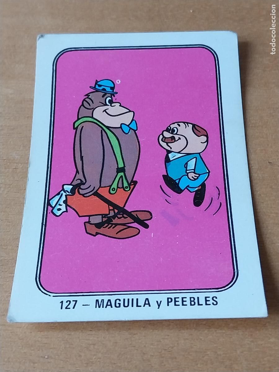 Coleccionismo Cromos antiguos: SR PEEBLES GORILA MAGUILA FESTIVAL HANNA BARBERA 1971 CROMO &ne; 127 #### SIN PEGAR NUNCA ORIGINAL
