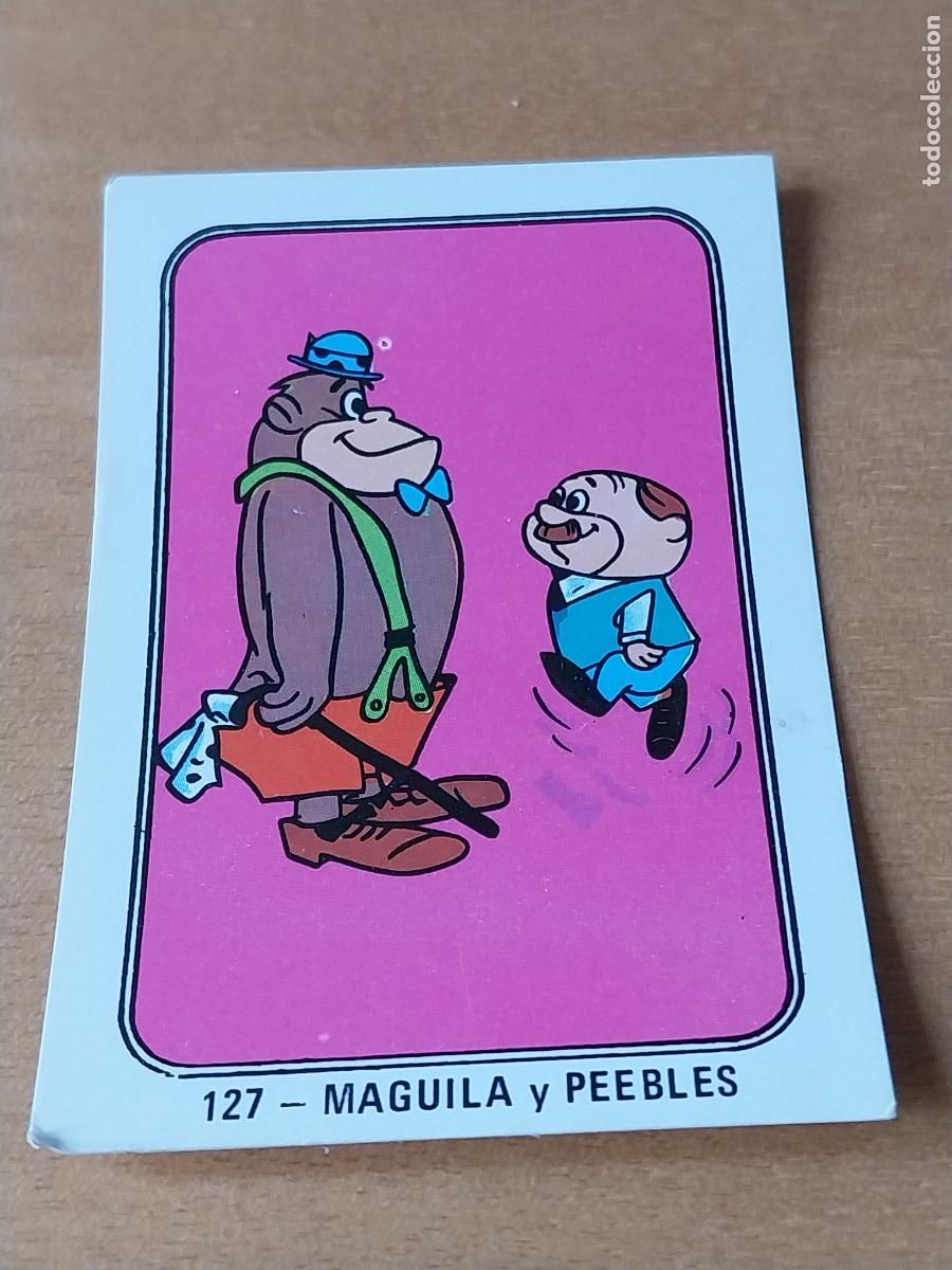 Coleccionismo Cromos antiguos: MAGUILA SR PEEBLES FESTIVAL HANNA BARBERA 1971 CROMO &ne; 127 #### SIN PEGAR NUNCA ORIGINAL