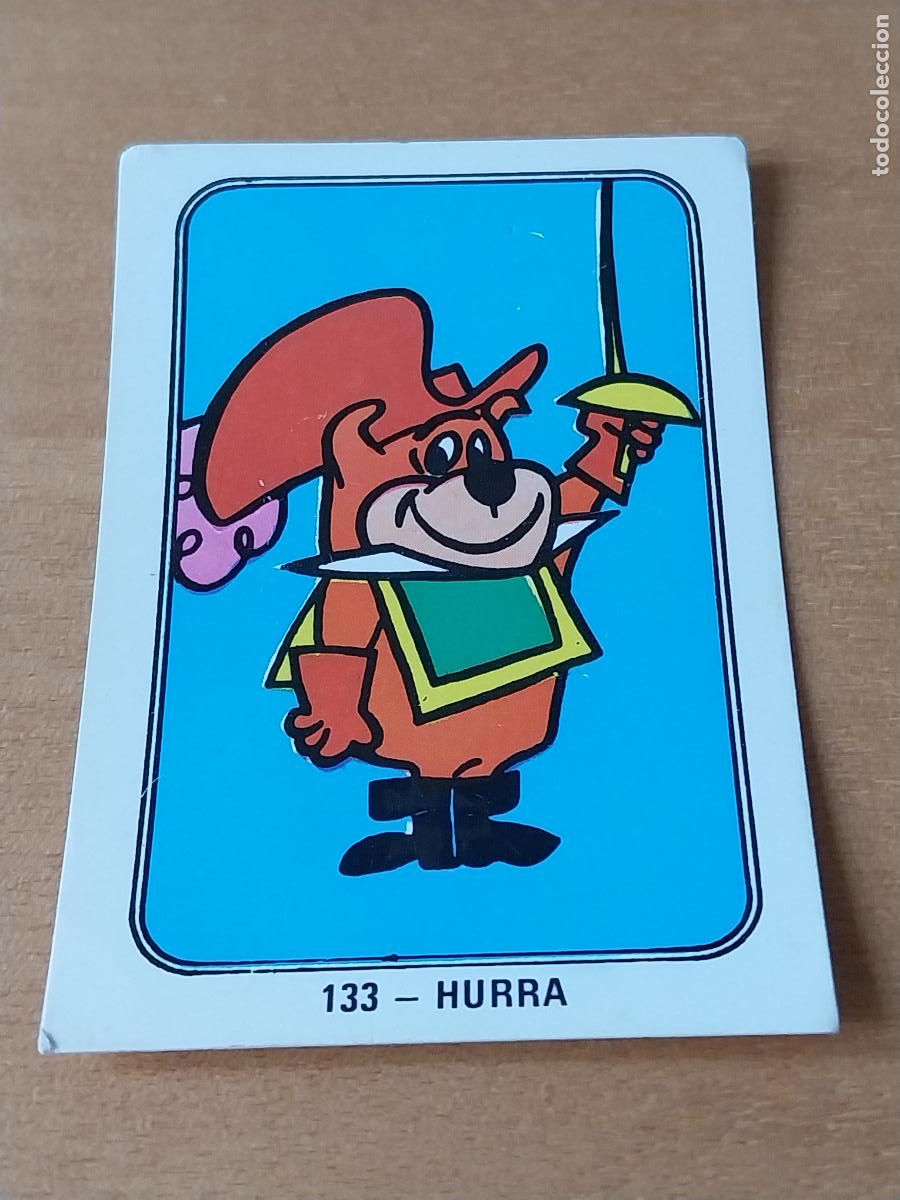Coleccionismo Cromos antiguos: HURRA FESTIVAL HANNA BARBERA 1971 CROMO &ne; 133 #### SIN PEGAR NUNCA ORIGINAL