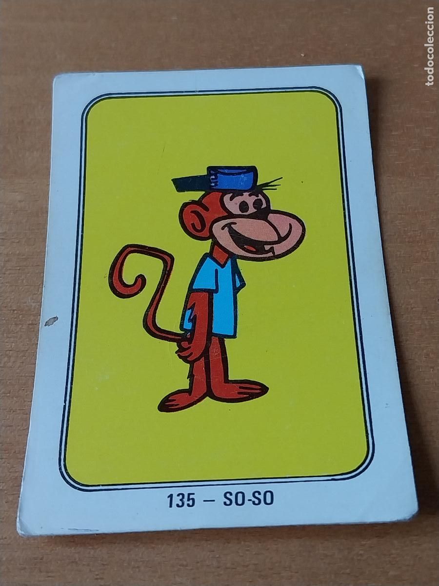 Coleccionismo Cromos antiguos: SO SO FESTIVAL HANNA BARBERA 1971 CROMO &ne; 135 ### SIN PEGAR NUNCA ORIGINAL
