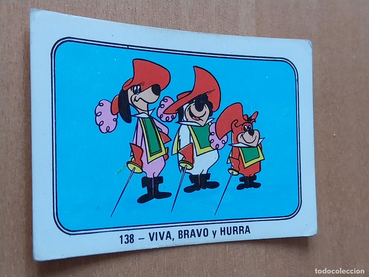 Coleccionismo Cromos antiguos: HURRA VIVA BRAVO FESTIVAL HANNA BARBERA 1971 CROMO &ne; 138 ### SIN PEGAR NUNCA ORIGINAL