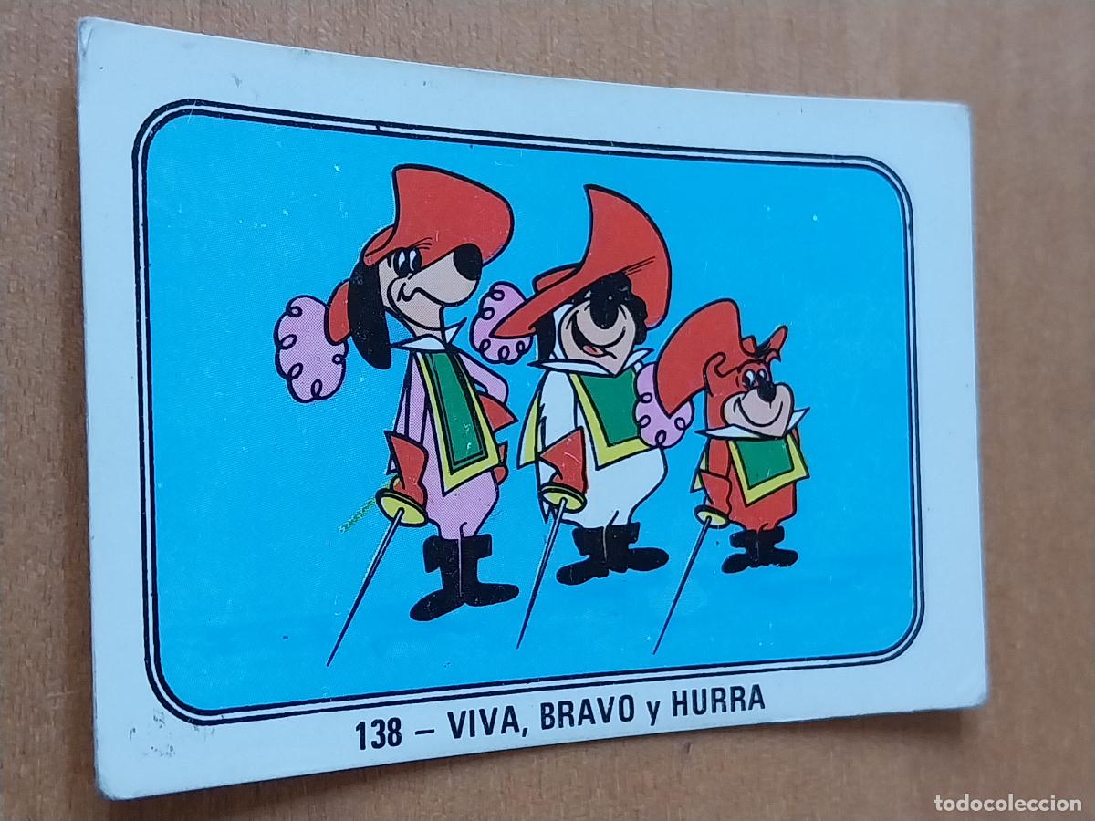 Coleccionismo Cromos antiguos: HURRA VIVA BRAVO FESTIVAL HANNA BARBERA 1971 CROMO &ne; 138 ## SIN PEGAR NUNCA ORIGINAL