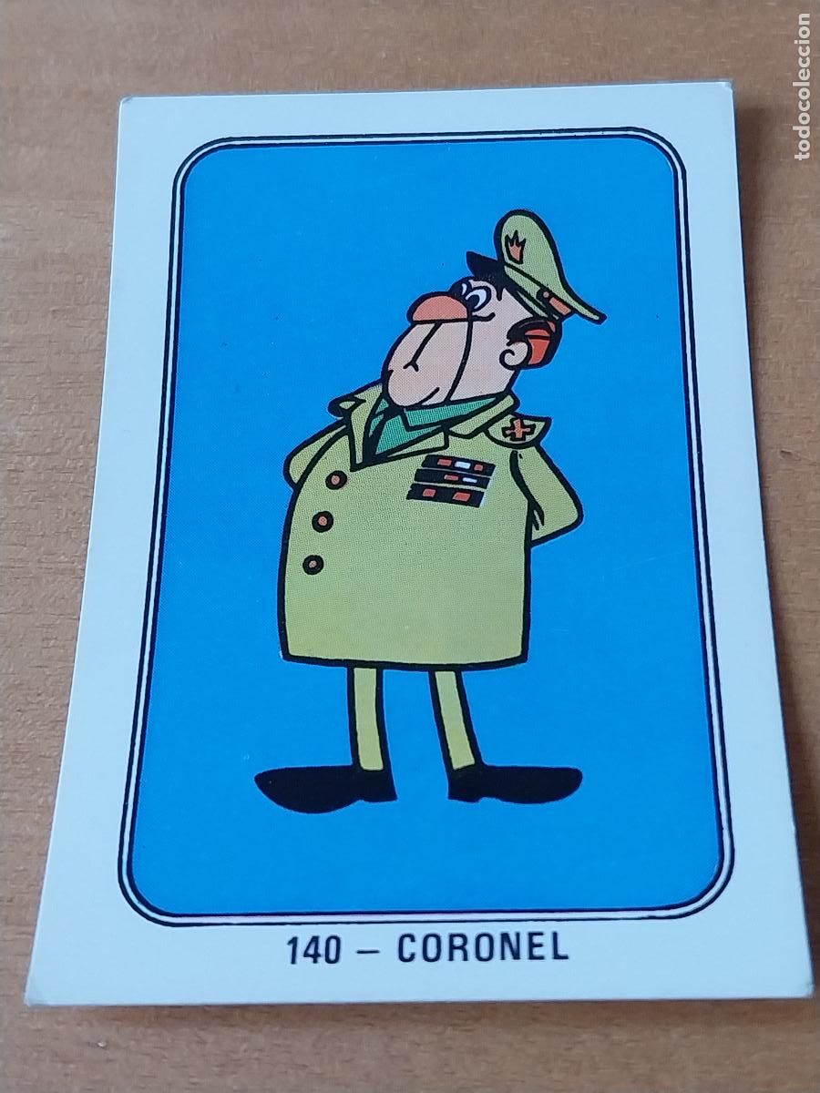 Coleccionismo Cromos antiguos: CORONEL FESTIVAL HANNA BARBERA 1971 CROMO &ne; 140 ## SIN PEGAR NUNCA ORIGINAL