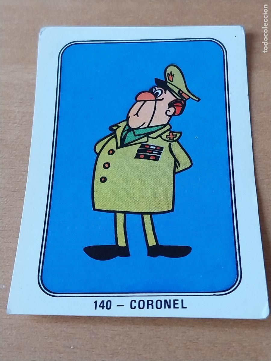 Coleccionismo Cromos antiguos: CORONEL FESTIVAL HANNA BARBERA 1971 CROMO &ne; 140 # SIN PEGAR NUNCA ORIGINAL