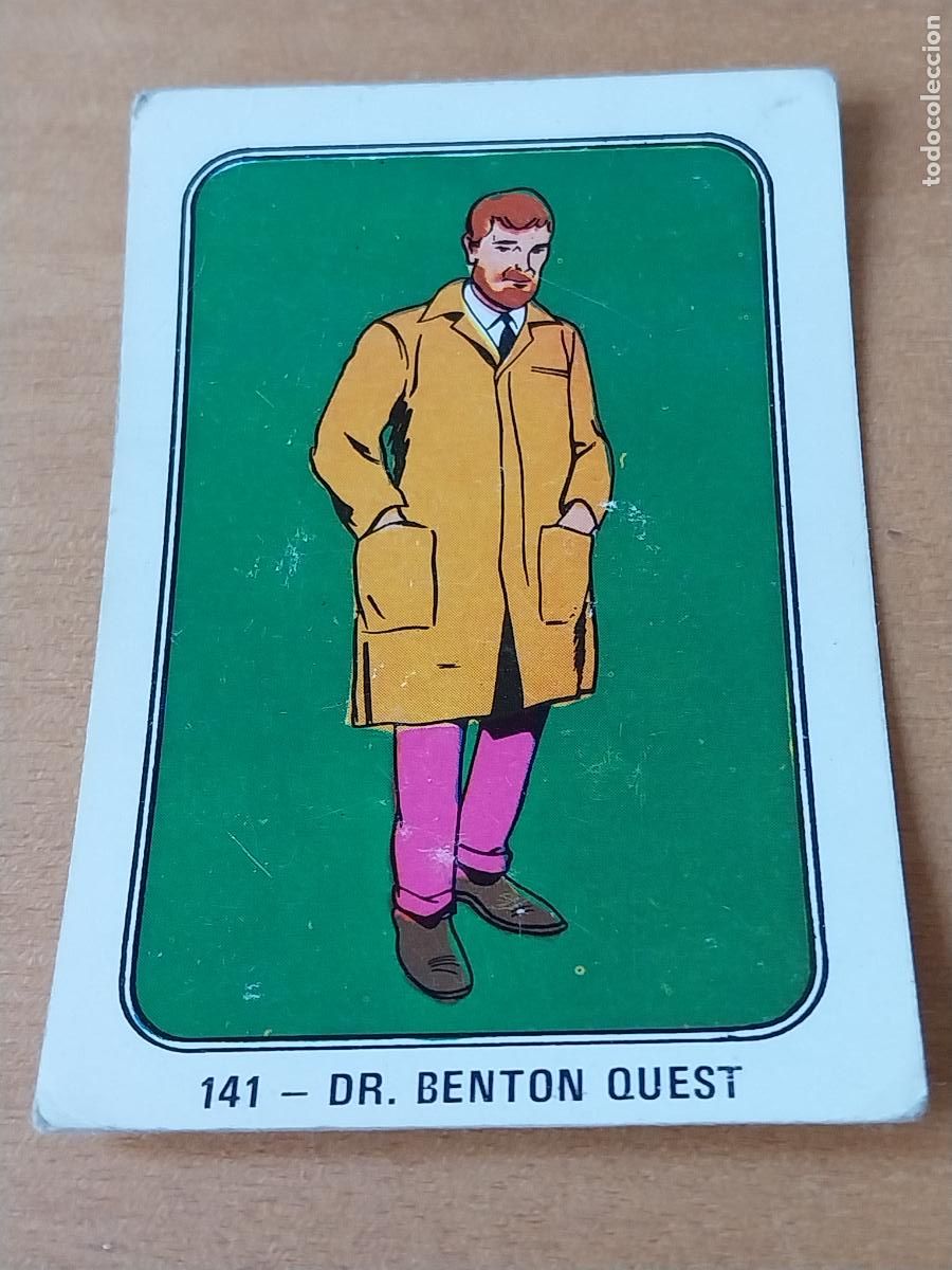 Coleccionismo Cromos antiguos: DR BENTON QUEST FESTIVAL HANNA BARBERA 1971 CROMO 141 ##### SIN PEGAR NUNCA ORIGINAL