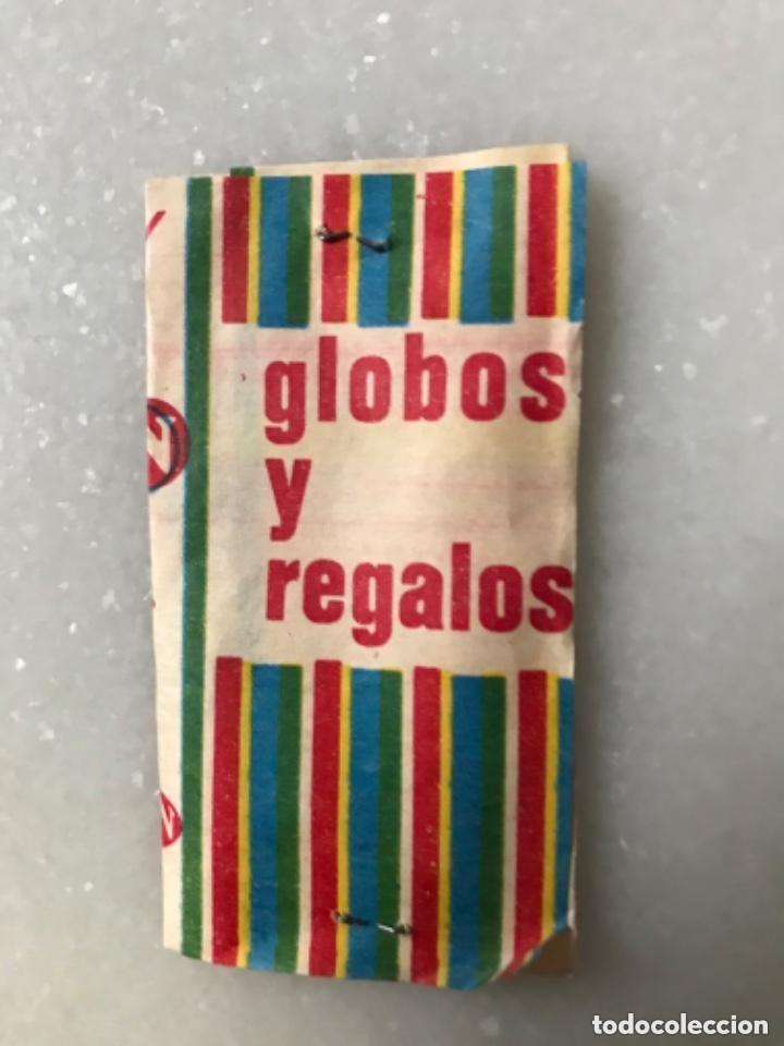 Coleccionismo cromos antiguos: Sobre sorpresa Zeppelin. Globos y regalos - Foto 1