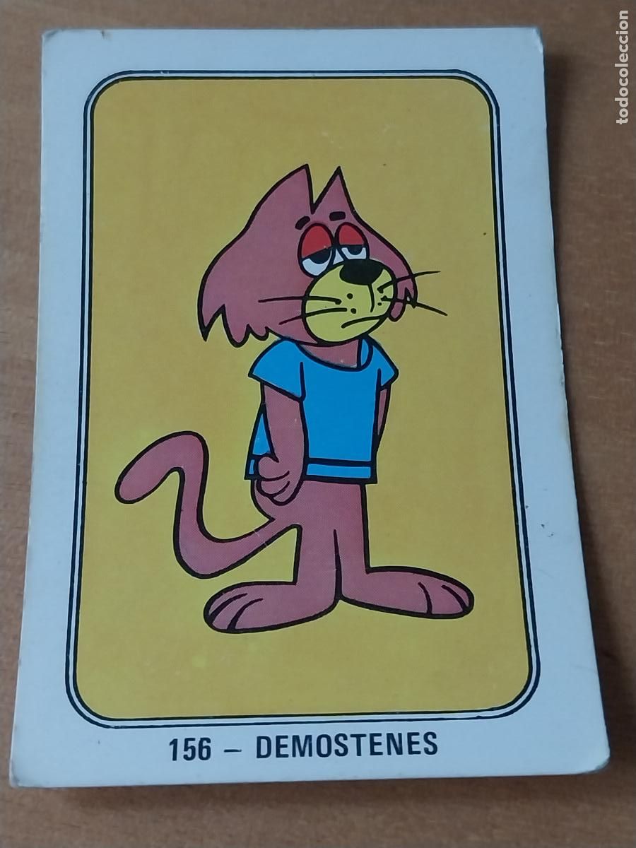 Coleccionismo Cromos antiguos: DEMOSTENES FESTIVAL HANNA BARBERA 1971 CROMO 156 #&ne;&ne;&ne; SIN PEGAR NUNCA ORIGINAL