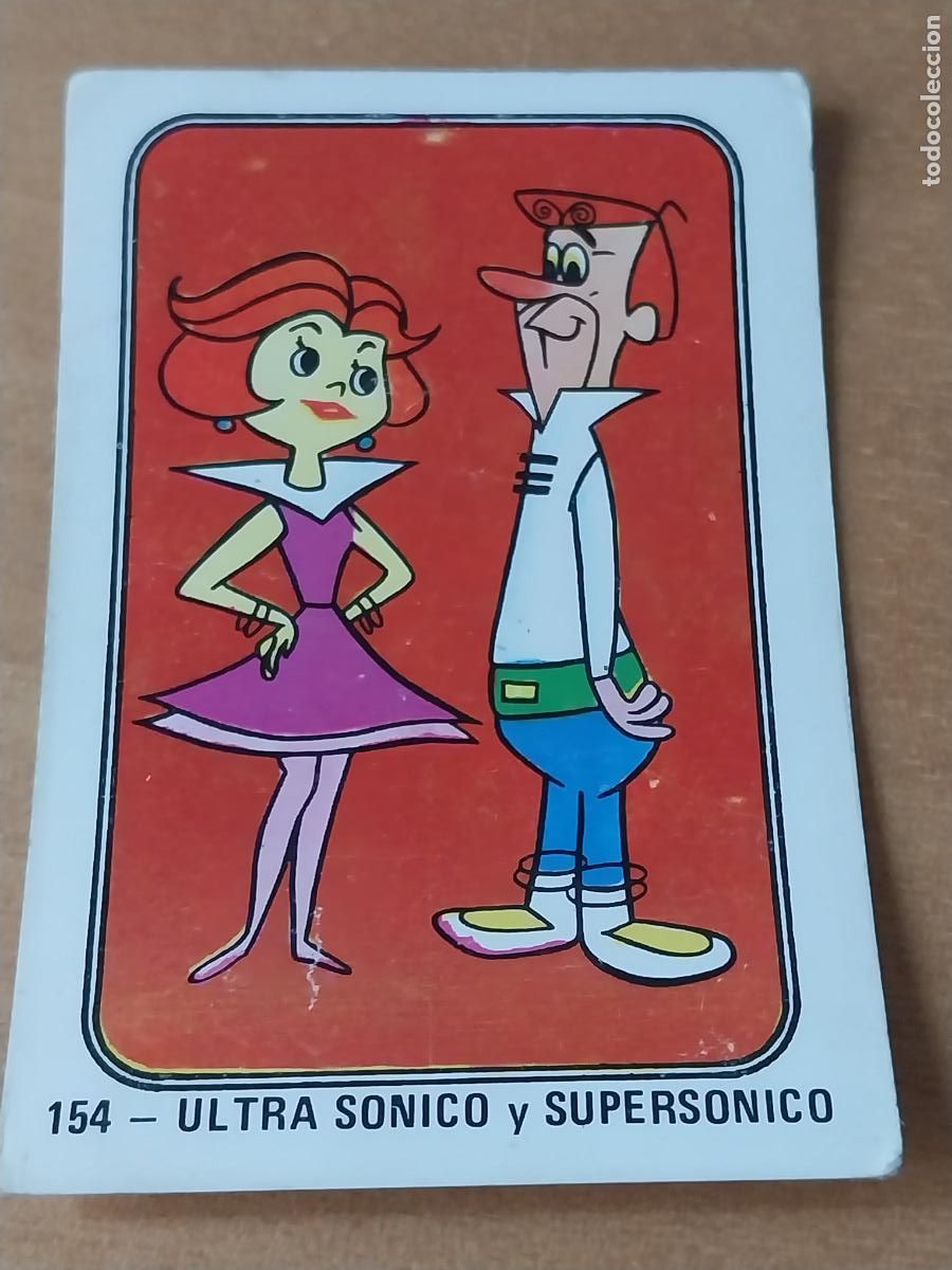 Coleccionismo Cromos antiguos: ULTRA SONICO SUPERSONICO FESTIVAL HANNA BARBERA 1971 CROMO 154 #&ne;&ne;&ne; SIN PEGAR NUNCA ORIGINAL