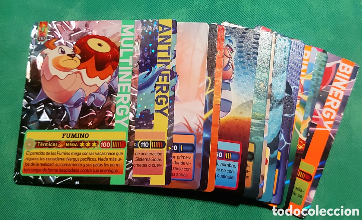Coleccionismo cromos antiguos: Lote de 24 cartas de Nergys - Foto 2
