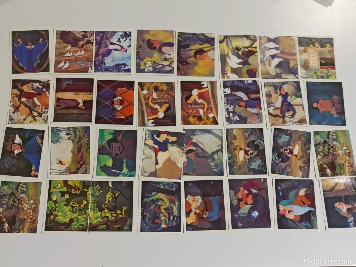 Coleccionismo cromos antiguos: Lote 103 cromos Snow White - Foto 2