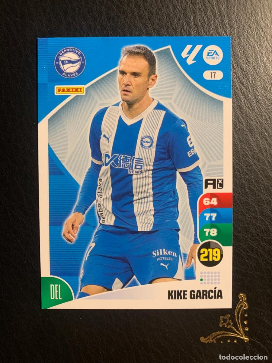 Coleccionismo cromos antiguos: 17 KIKE GARCIA ALAVES Adrenalyn XL LIGA 24 25 2024 2025 PANINI ALBUM