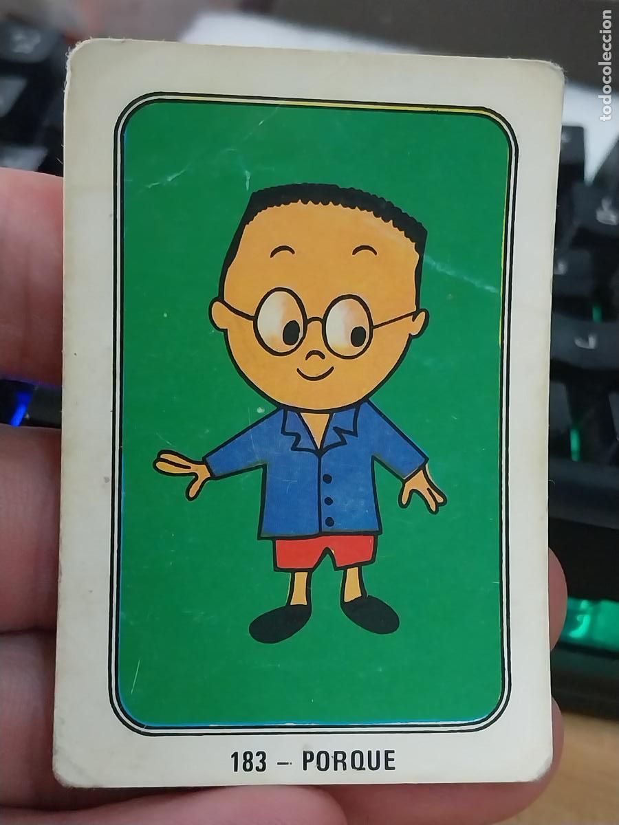 Coleccionismo Cromos antiguos: PORQUE FESTIVAL HANNA BARBERA 1971 CROMO 183 &ne;&ne;&ne;&ne; SIN PEGAR NUNCA ORIGINAL