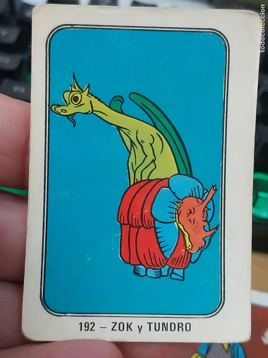 Coleccionismo Cromos antiguos: ZOK Y TUNDRO FESTIVAL HANNA BARBERA 1971 CROMO 192 &ne;&ne;&ne;&ne;&ne; SIN PEGAR NUNCA ORIGINAL