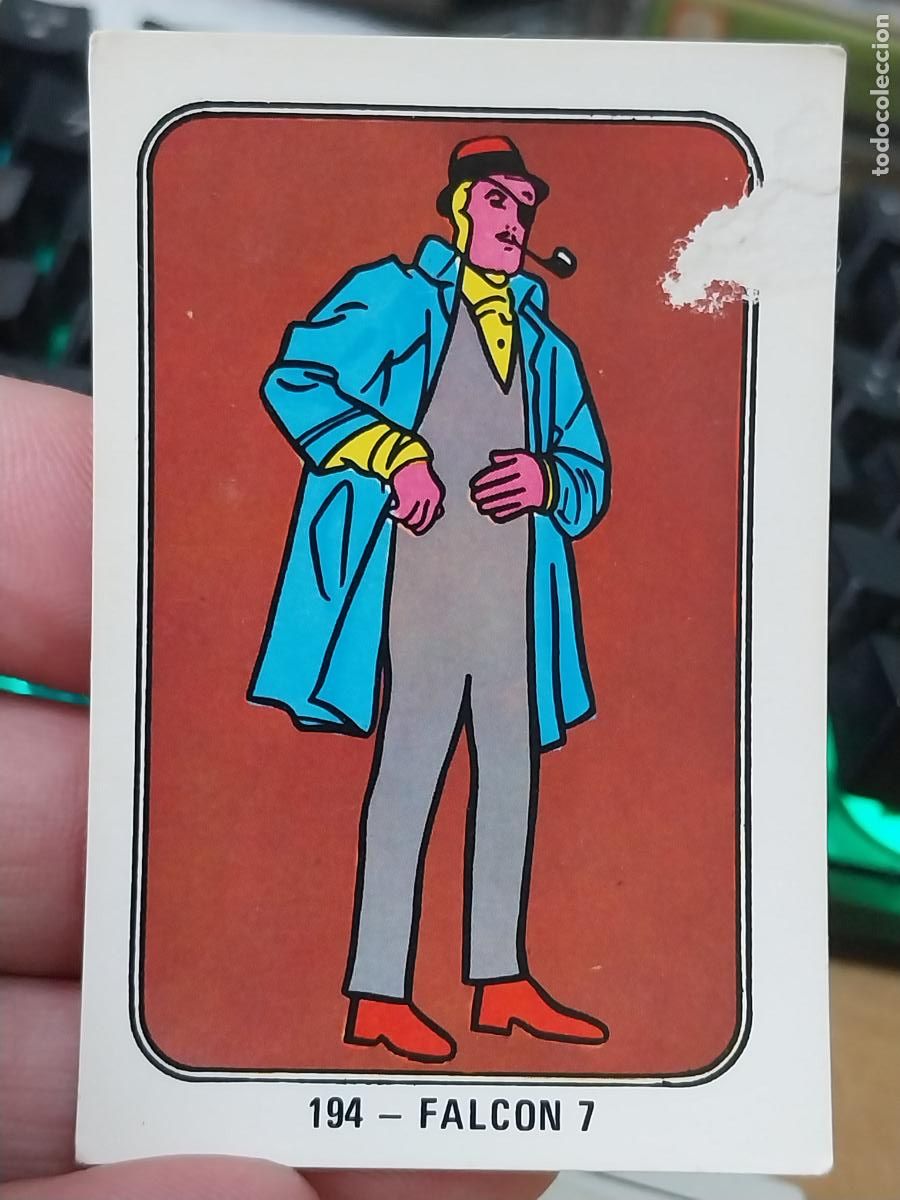 Coleccionismo Cromos antiguos: FALCON 7 FESTIVAL HANNA BARBERA 1971 CROMO 194 &ne;&ne;&ne;&ne;&ne; DESPELLEJADO FRONTAL ORIGINAL