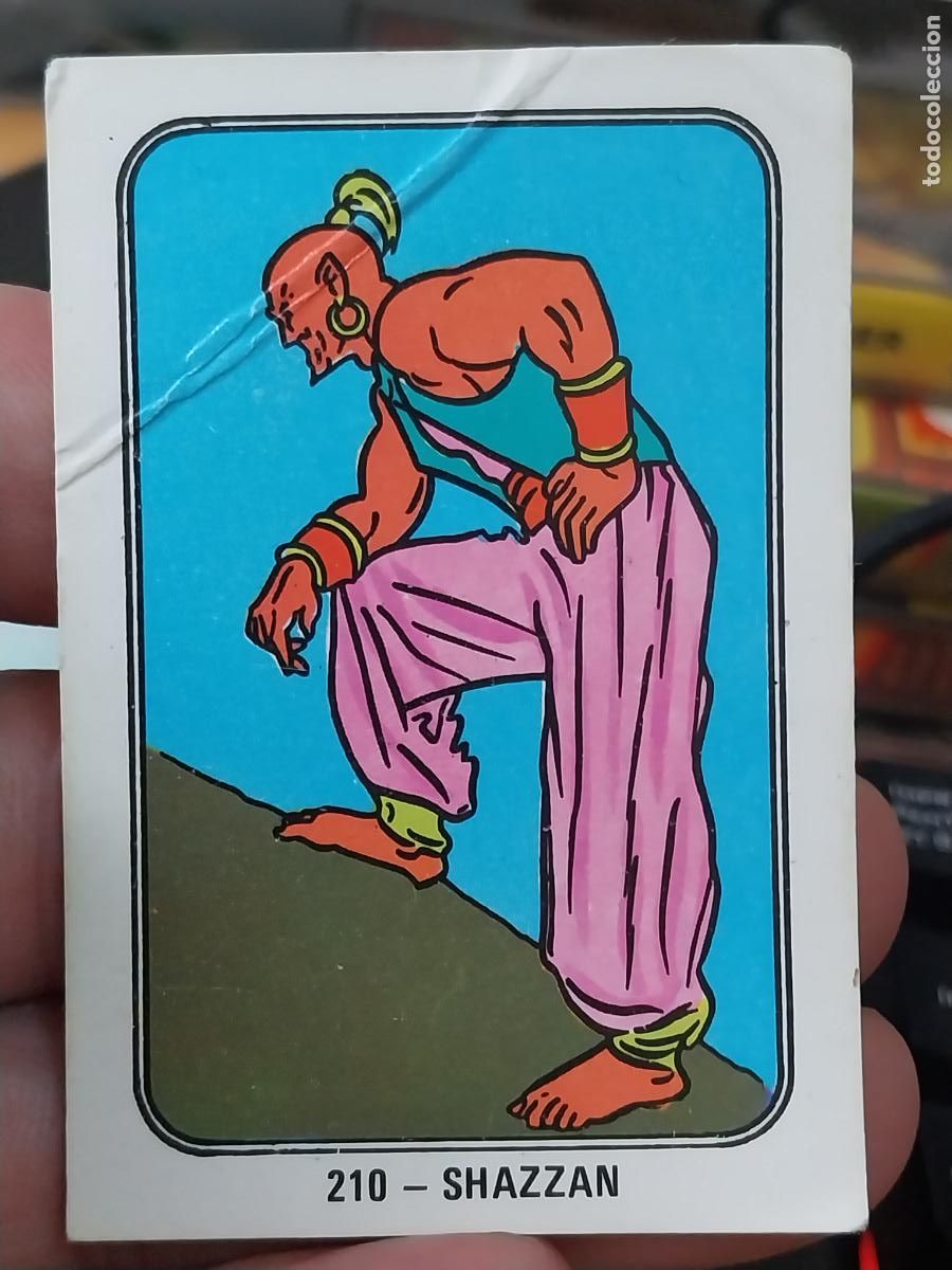 Coleccionismo Cromos antiguos: SHAZAN FESTIVAL HANNA BARBERA 1971 CROMO 207 &ne;####&ne; SIN PEGAR NUNCA ORIGINAL