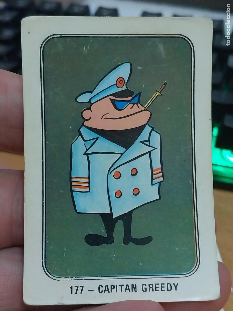 Coleccionismo Cromos antiguos: CAPITAN GREEDY FESTIVAL HANNA BARBERA 1971 CROMO 177 &ne;###&ne; SIN PEGAR NUNCA ORIGINAL