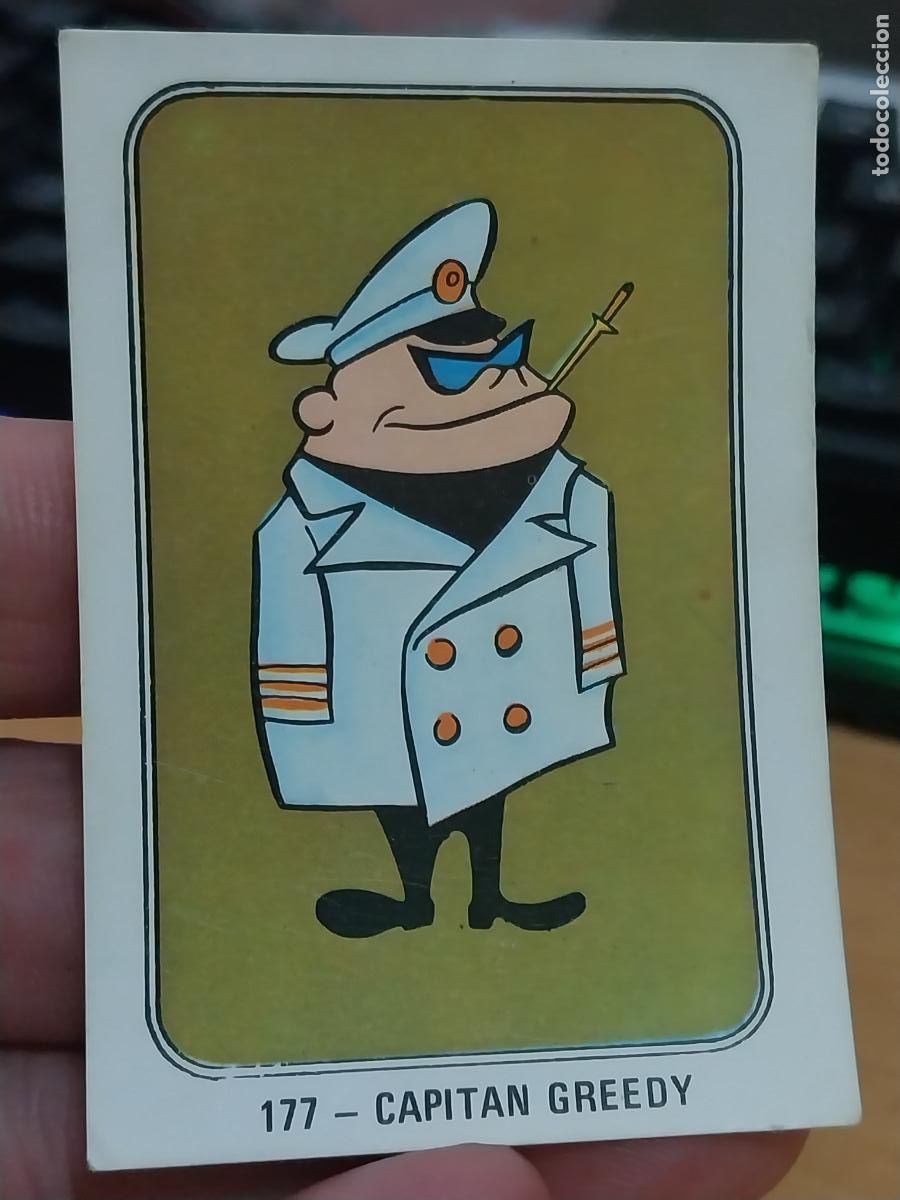 Coleccionismo Cromos antiguos: CAPITAN GREEDY FESTIVAL HANNA BARBERA 1971 CROMO 177 &ne;##&ne; SIN PEGAR NUNCA ORIGINAL