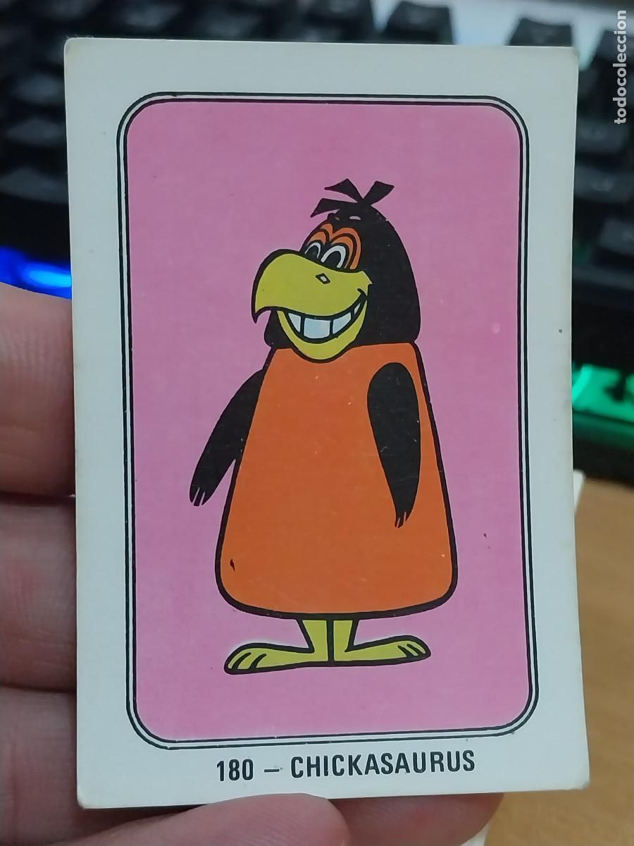 Coleccionismo Cromos antiguos: CHICKASAURIUS FESTIVAL HANNA BARBERA 1971 CROMO 180 &ne;##&ne; SIN PEGAR NUNCA ORIGINAL