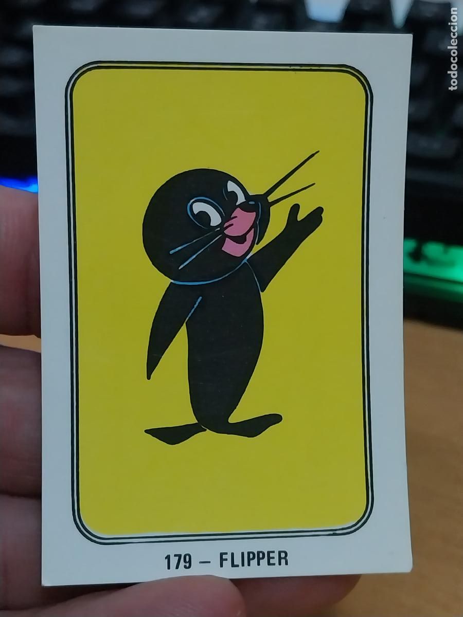 Coleccionismo Cromos antiguos: FLIPPER FESTIVAL HANNA BARBERA 1971 CROMO 179 &ne;###&ne; SIN PEGAR NUNCA ORIGINAL